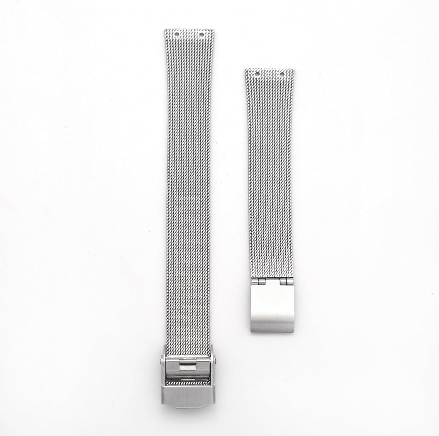 THEAGE14mm Watch Band Screwing Stainless Steel Watch Strap Replacement for Skagen
