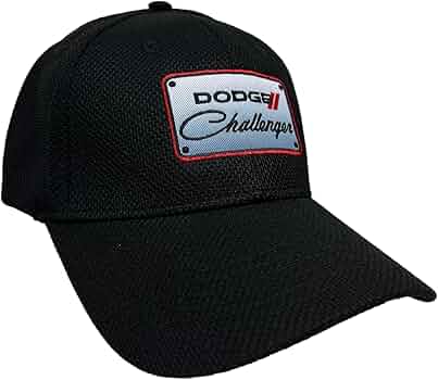 帽子 challenger LOGO PATCH CAP Dodge Challenger Stretch Fit Patch Hat - Embroidered Fitted