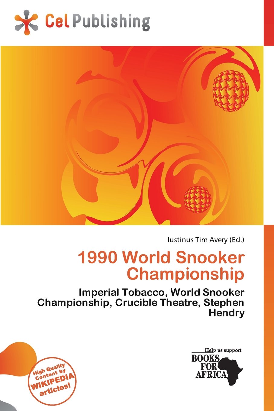 1990 World Snooker Championship: Imperial Tobacco, World Snooker Championship, Crucible Theatre, Stephen Hendry