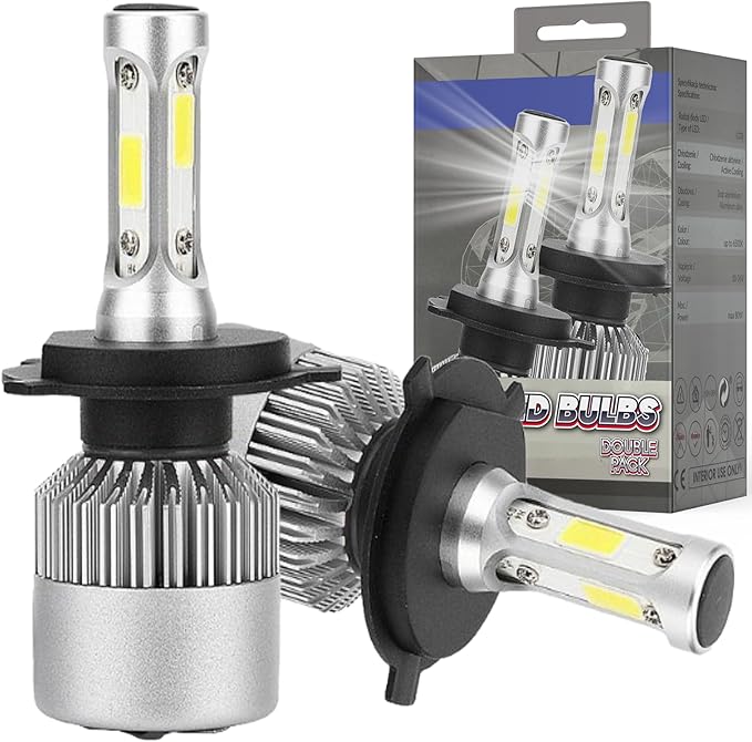 Xtremeauto H4 LED Headlight Bulbs 350 Extremely Bright H4 Led