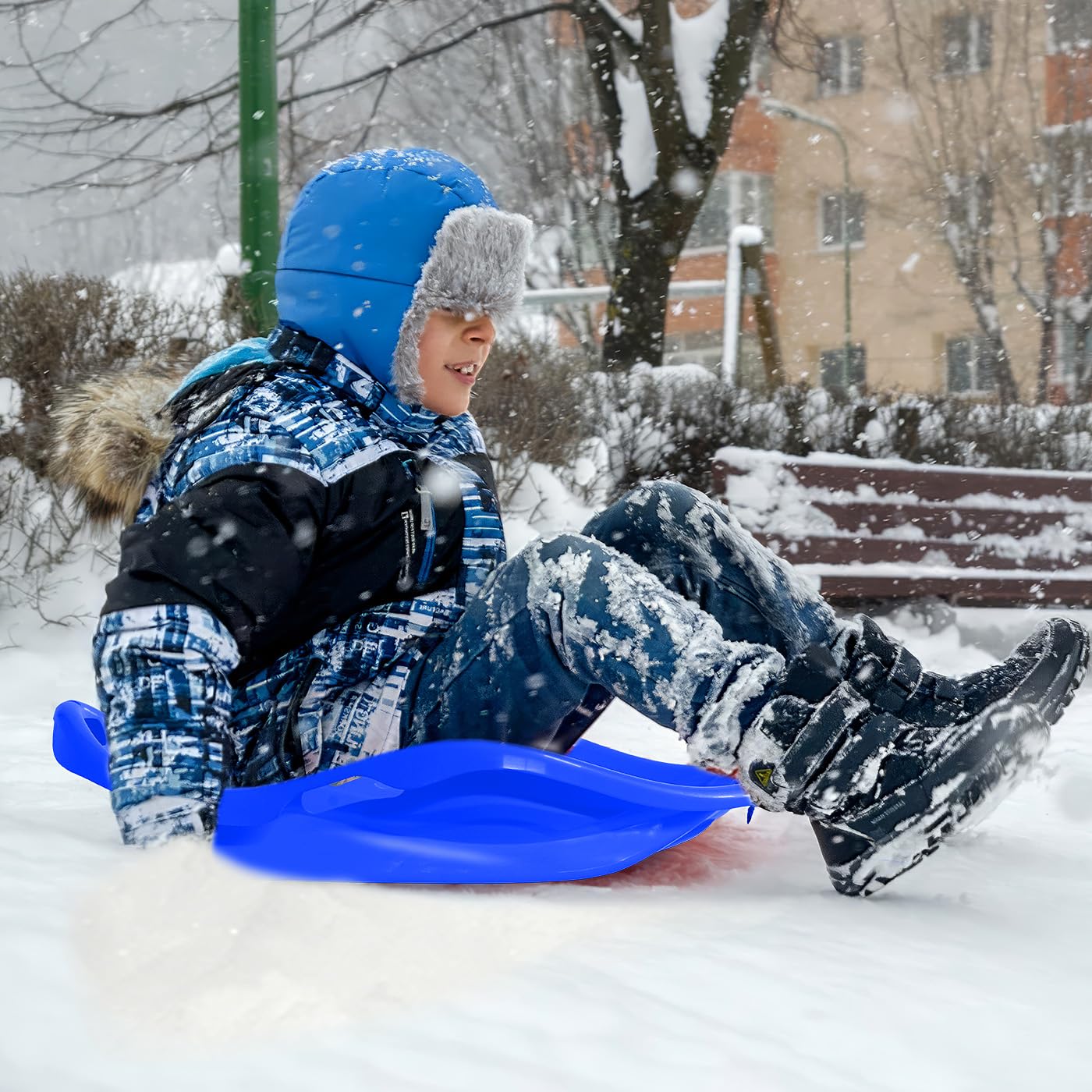 JAMARA TRINEO SNOW PLAY BOB SPEED 78 CM AZUL 3+