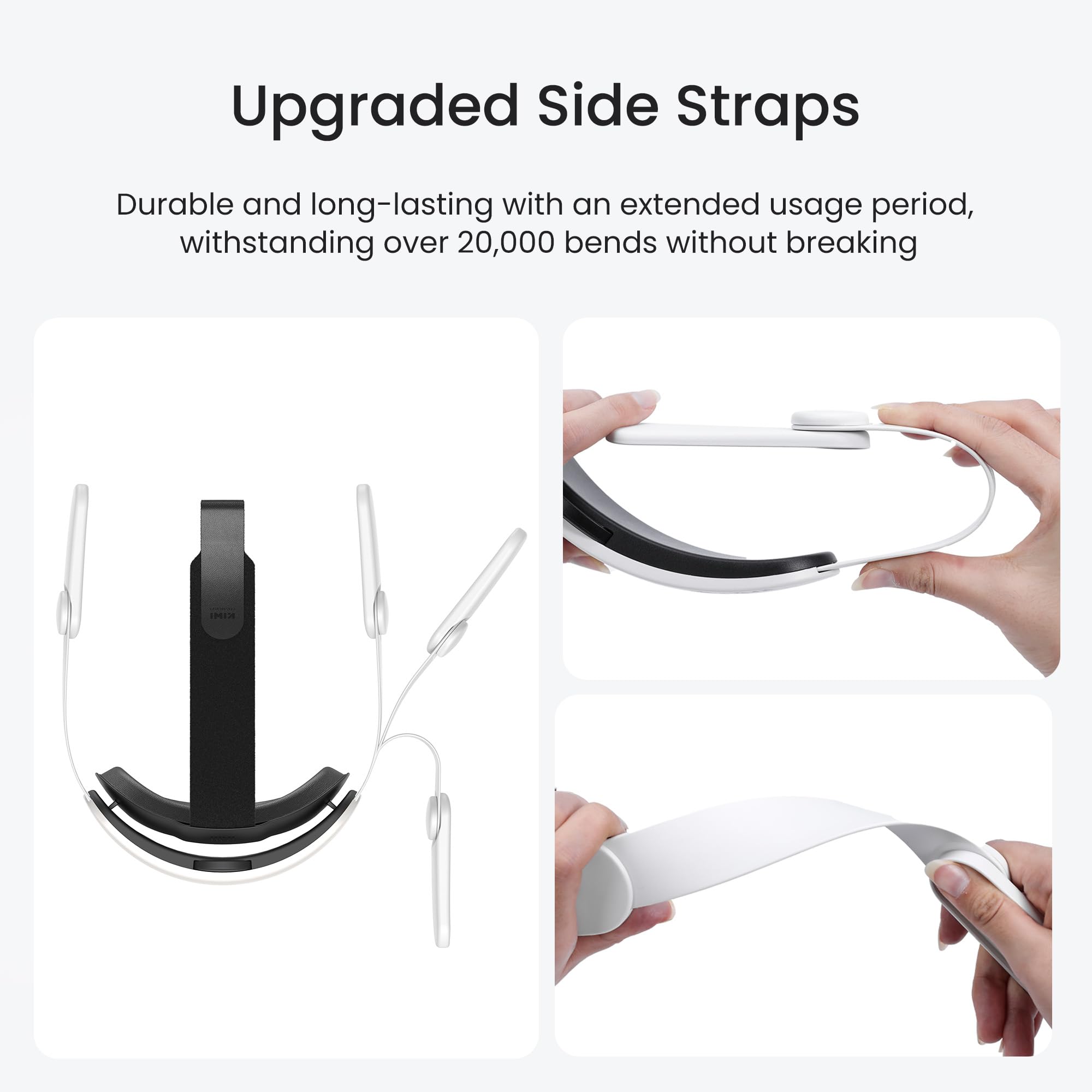 KIWI design Komfort Head Strap Kompatibel mit Meta Quest 2