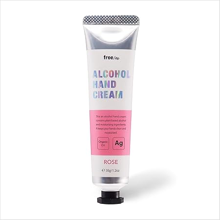 Amazon Co Jp Free Dp フリーディーピー アルコールハンドクリーム 35g ローズ 弱酸性 3種のオーガニックオイル 保湿 Ag 母の日 ギフト プレゼント 日本製 ビューティー