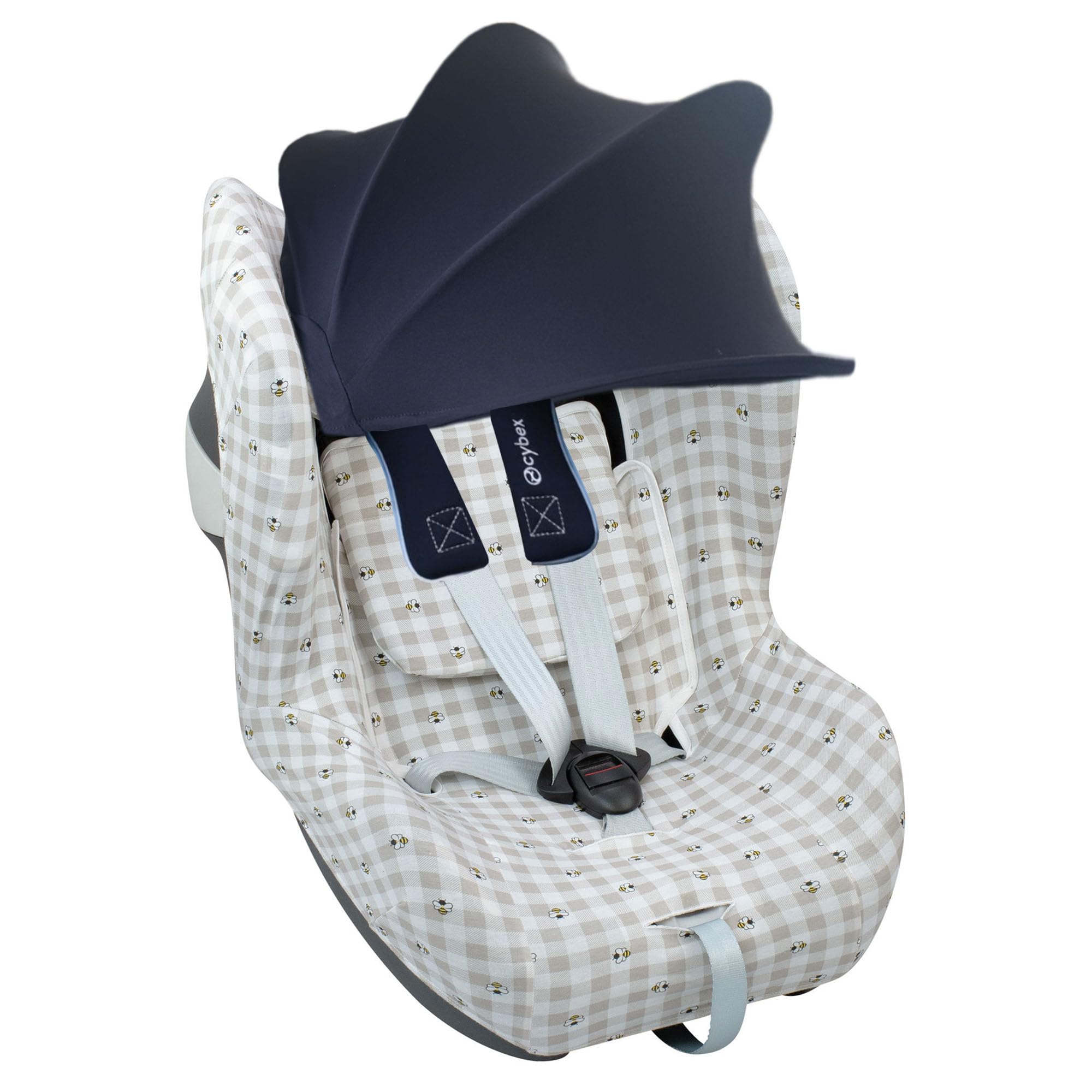 JYOKO Funda Compatible con Cybex Sirona T Cozy, algodón orgánico