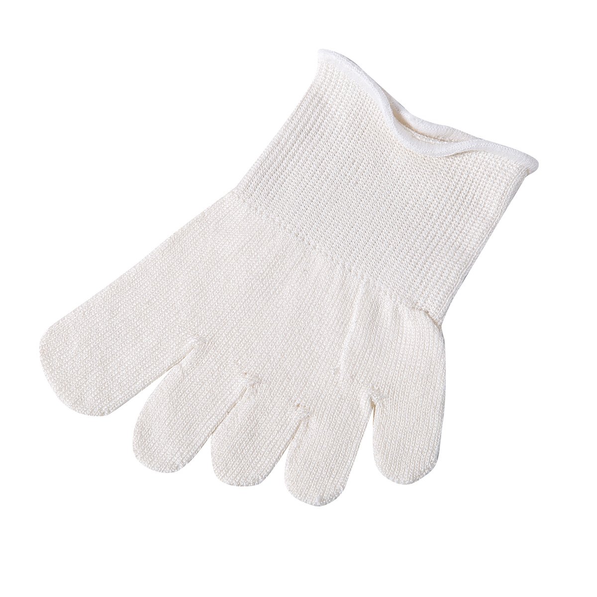 FimageCnhw Women's Soft No-show Silk Five Toe Heelless Half Boat Sock White Onesize