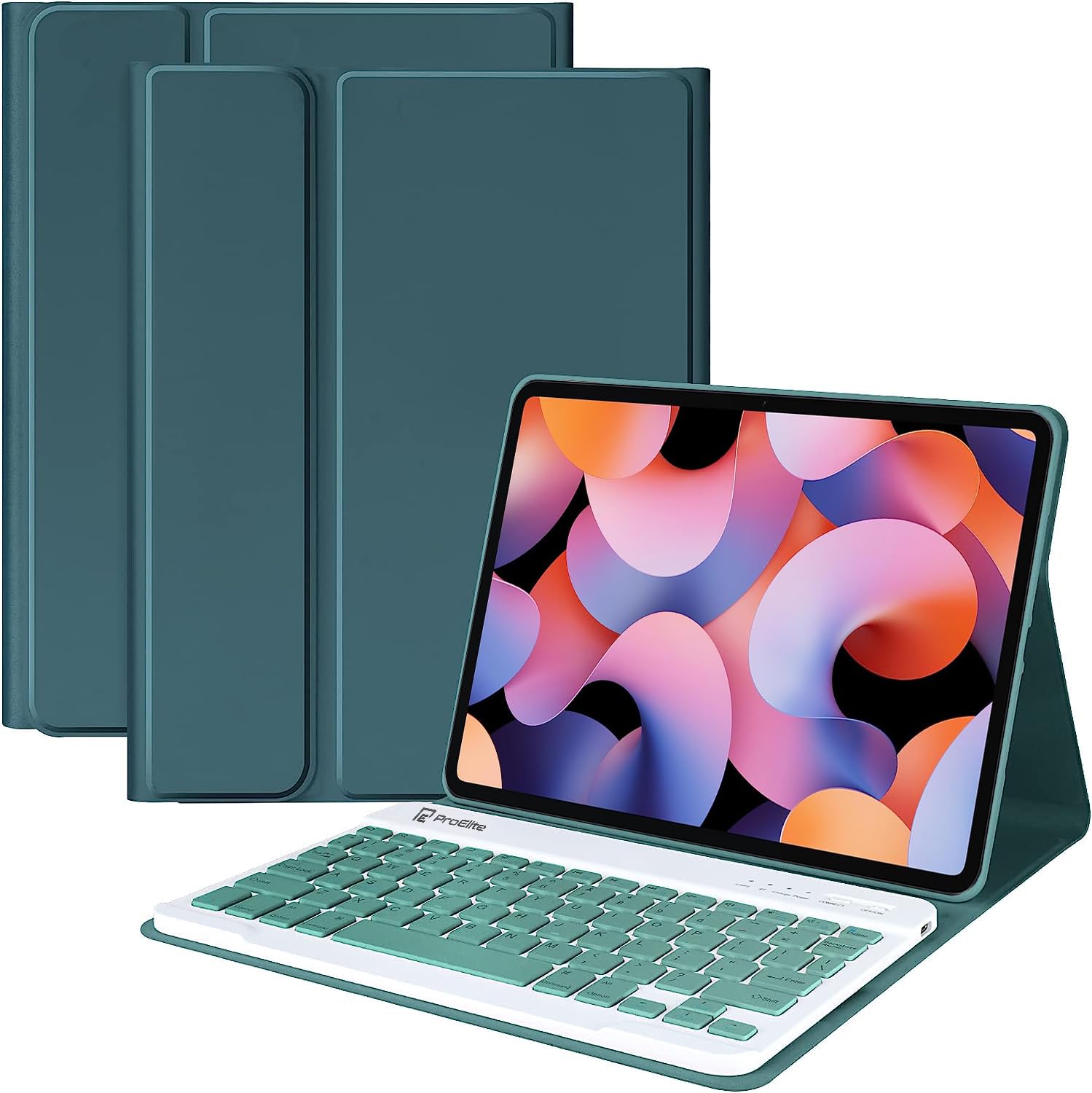 ProElite Keyboard case for Xiaomi Mi Pad 6 11 inch, Magnetic Detachable Wireless Bluetooth Keyboard Built-in 7-Colors Backlit, Dark Green (B0CB62W52Z) Amazon Price History, Amazon Price Tracker