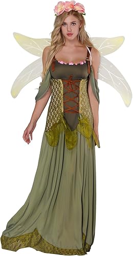 Miniatura 6 de Disfraz de hadas para mujer Disfraz de princesa del bosque para adultos de Halloween cuento de hadas