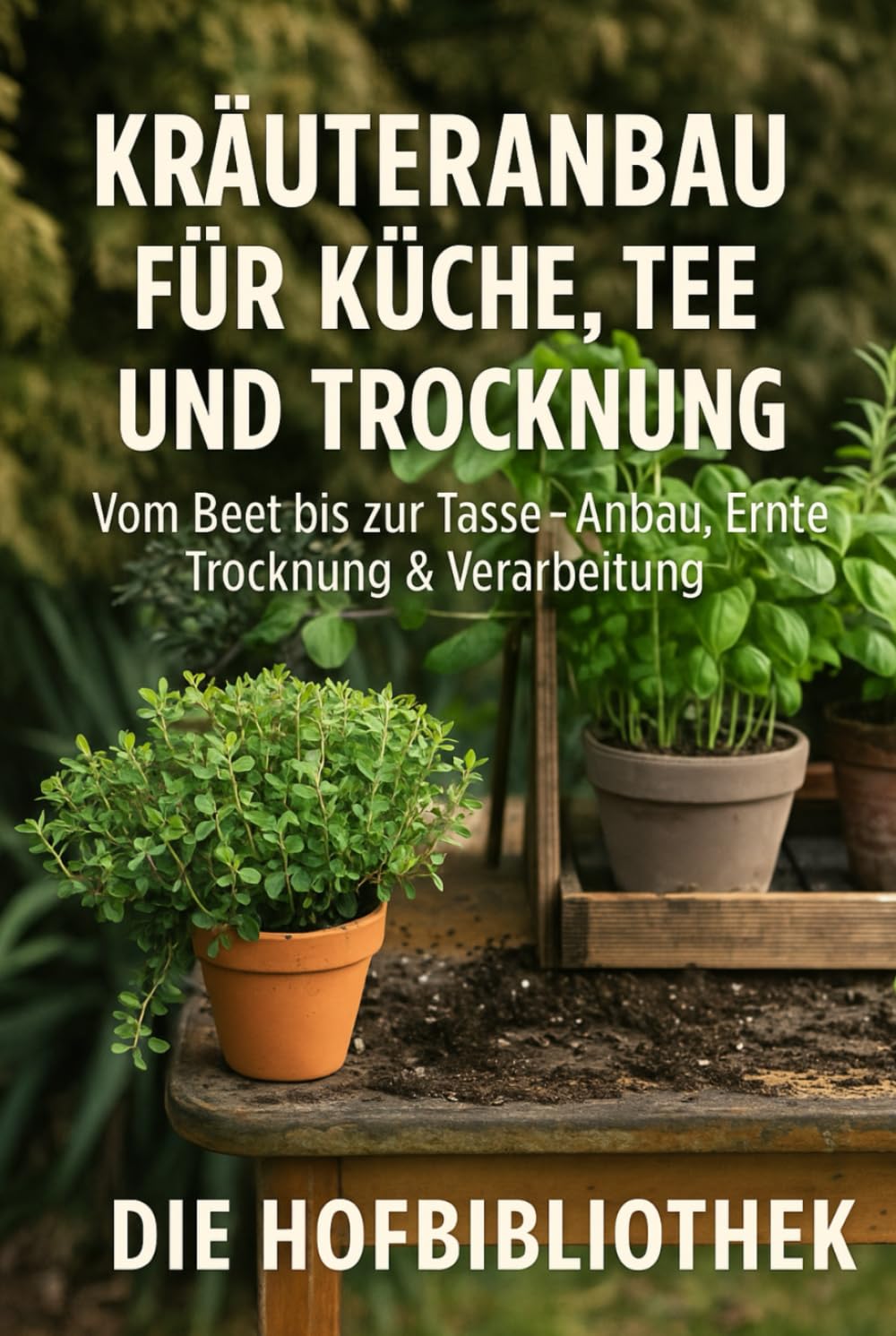 Kräuteranbau für Einsteiger: Küche, Tee & Trocknung leicht gemacht: Der praktische Ratgeber für Anbau, Ernte, Haltbarmachen & Genuss aus dem eigenen Kräutergarten