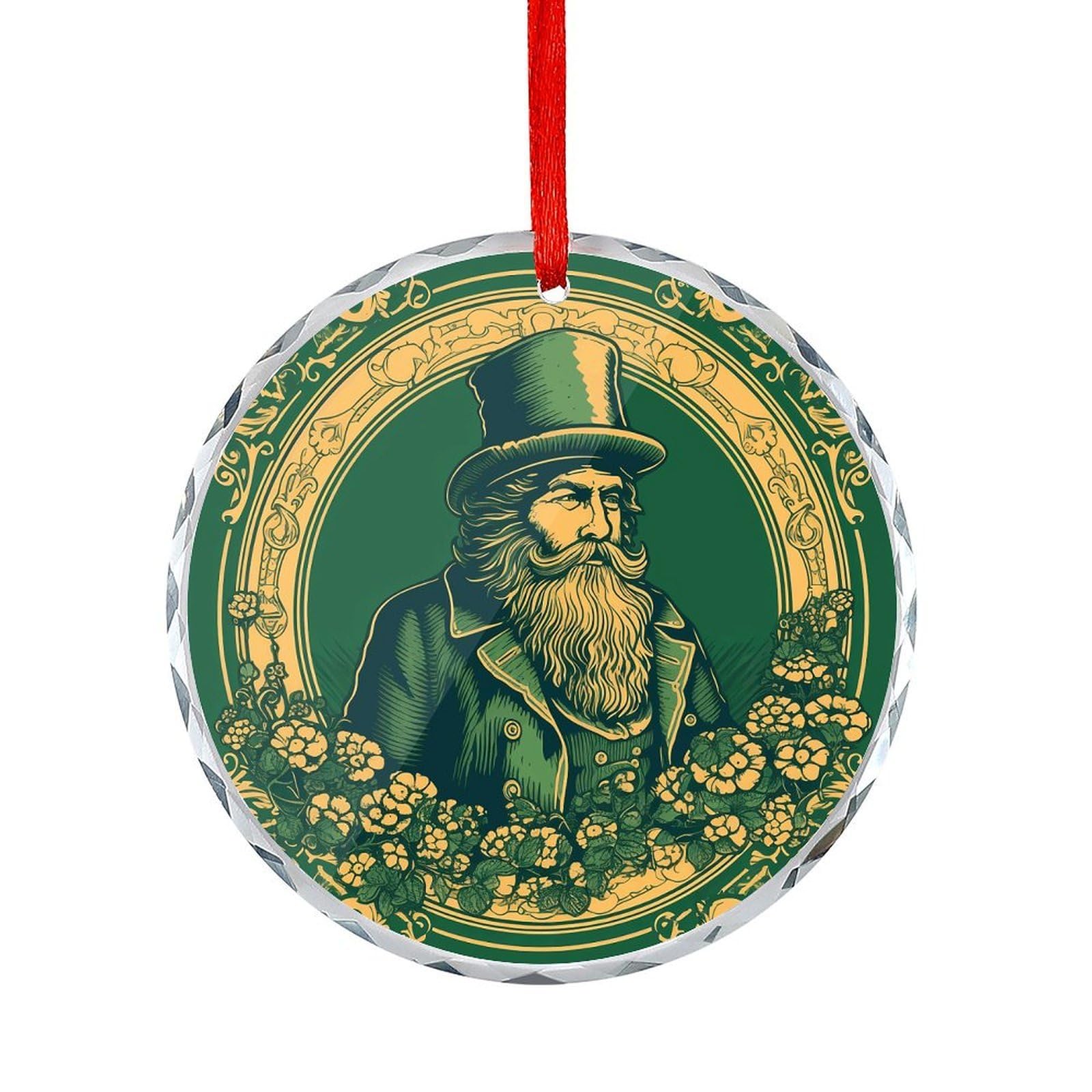 Btcowzrv Style Hand Drawn Characters Round Ornament Hanging Pendant Decor