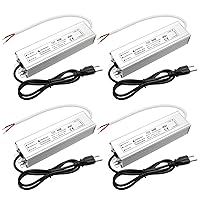 Vista 16 de Fuente de alimentación LED de 30 W y 12 voltios, controlador LED IP67 impermeable, convertidor de CA de 110 V a 12 V CC, transformador LED de salida