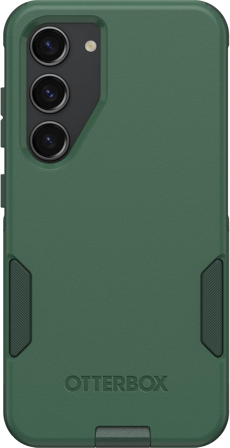 OtterBox Galaxy S23 Commuter Series Case - Trees Company (Green), Slim & Tough, Pocket-Friendly, with Port Protection