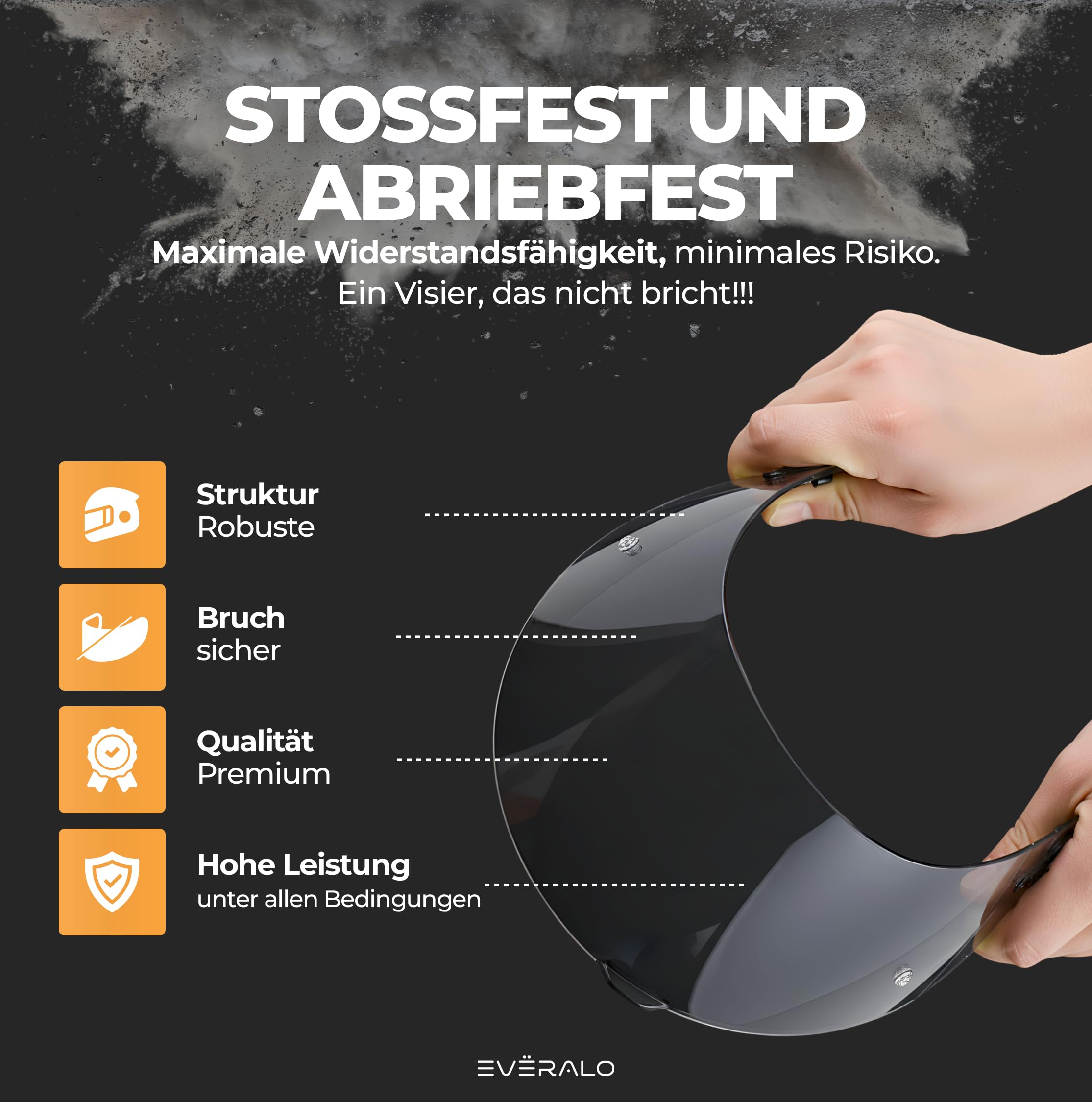 kompatibel mit Visier Xlite X803 - X802 - X802r - X802rr - X702 - X661 - X603 - Xsf 02 (Photocromisch)