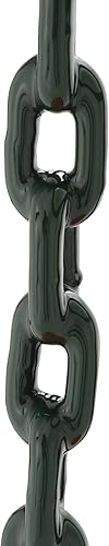 Miniatura 3 de Gorilla Playsets 04-0002-GG Correa de oscilación de servicio extremo con cadenas revestidas - Verde con cadenas verdes