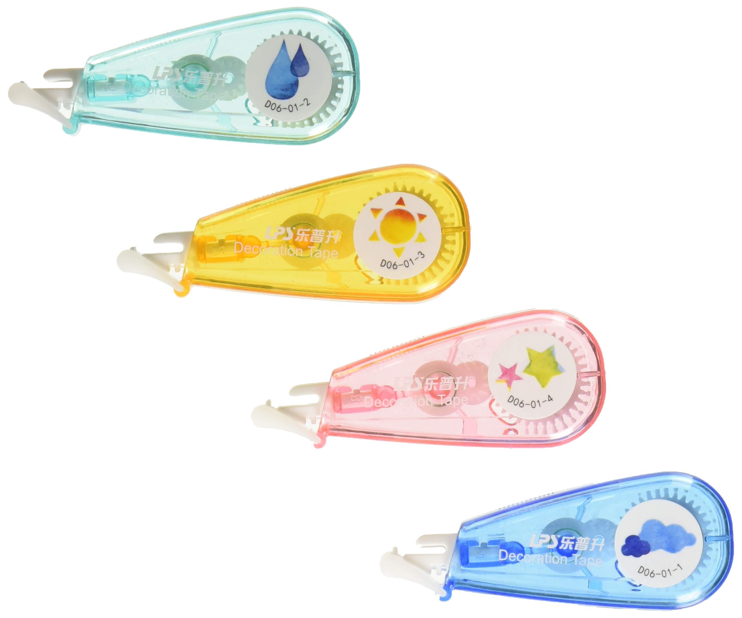 allydrewNovelty Sticker Machine Pens, Decorative DIY Stationery Supplies for Home Office School, Weather & Constellations