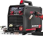 YESWELDER MIG-205DS PRO MIG Welder, 200Amp 110/220V Dual Voltage MIG Welding Machine, 5 in 1 Gas MIG/Flux Core MIG/Spool Gun MIG/Lift TIG/Stick Multiprocess Aluminum MIG Welder, Spool Gun Compatible