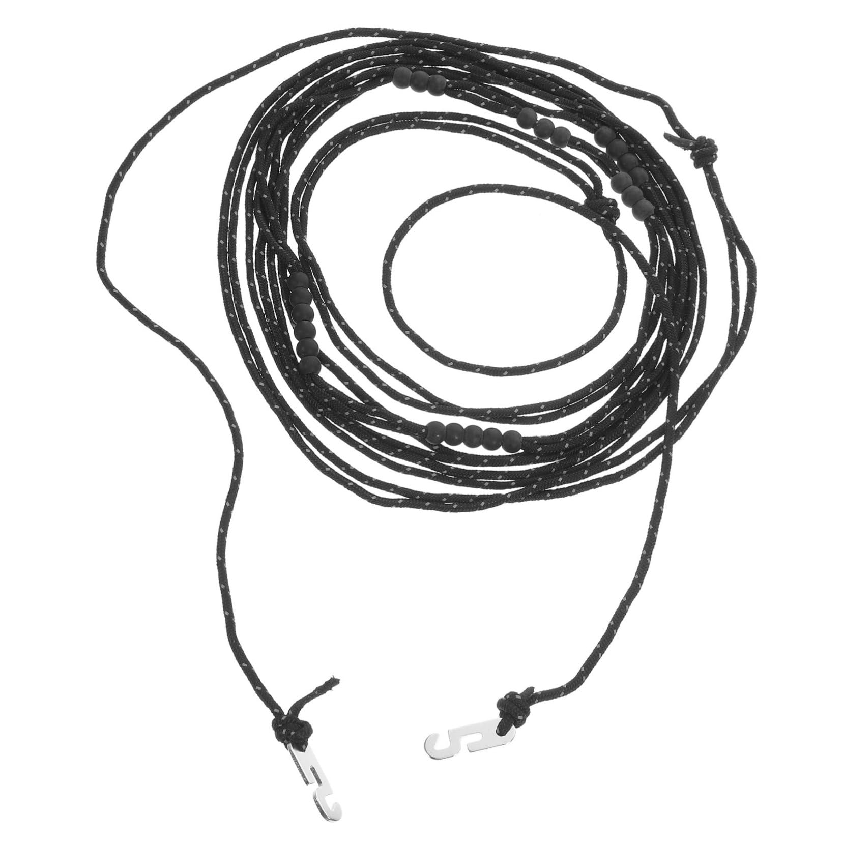 Alipis 5 Pz stendibiancheria all'aperto cordino lanyard stendibiancheria per pantaloni pantalone cavo stendibiancheria corda per asciugare i vestiti antiscivolo stendibiancheria da campo