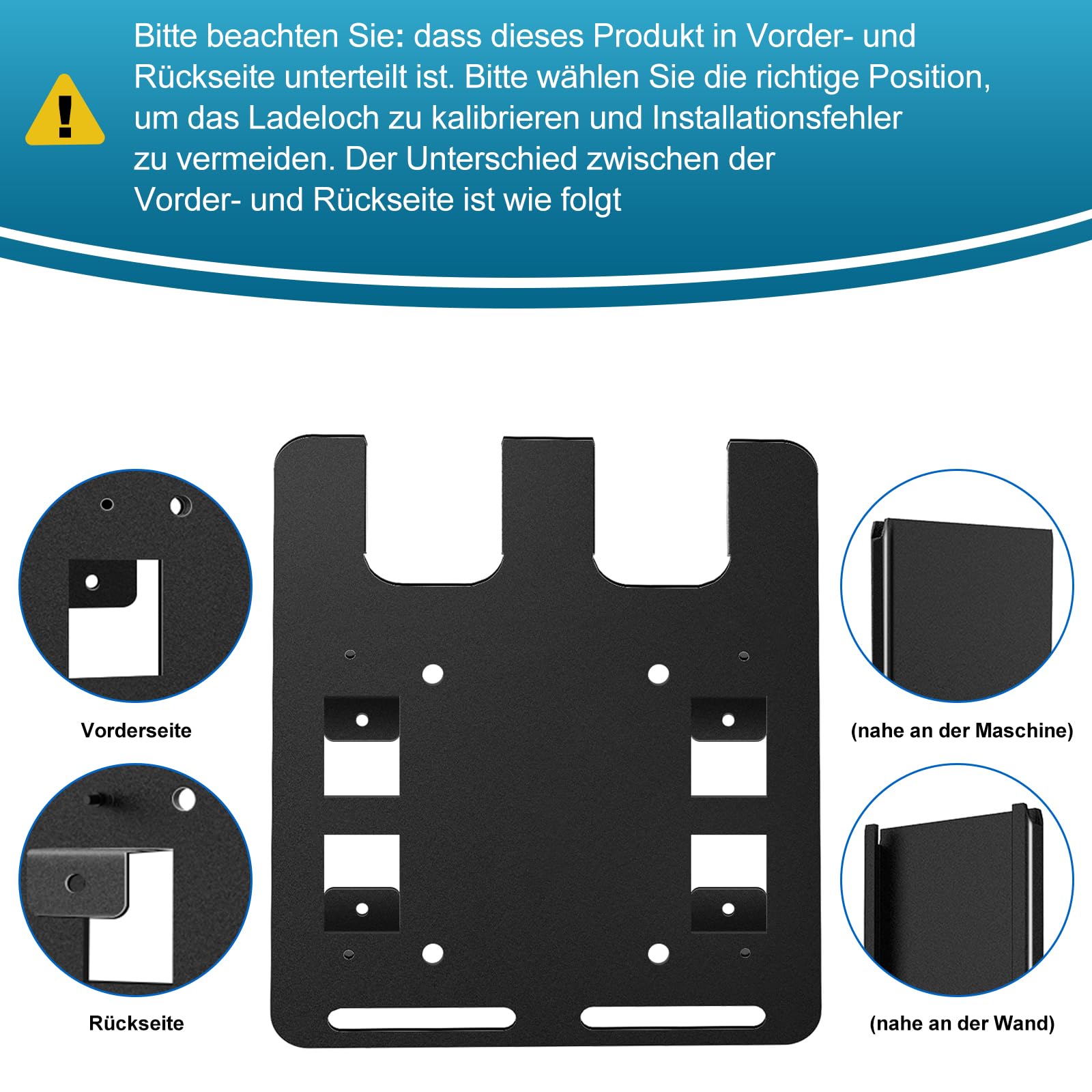 Riuog Support Mural Pour Batteries Et Chargeurs Makita – Support Stable De 2 Batteries Pour Batterie 18 V 14,4 V, Support De Chargeur DC18RC – Convient Pour Atelier Et Garage