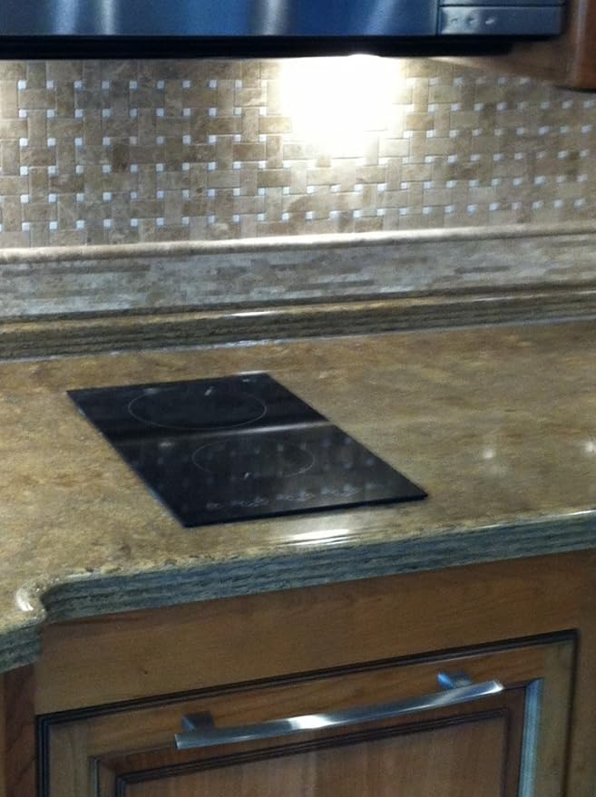 Estufa Vitrocerámica 2 Puestos 12 Pulgadas Empotrable 220V miniatura 5