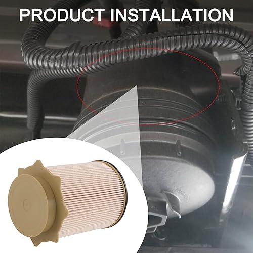 Miniatura 7 de Juego de separadores de agua de filtro de combustible 6.7L Cummins Diesel Reemplazo para Dodge Ram 2500 3500 4500 5500 6.7L Cummins Turbo Diesel
