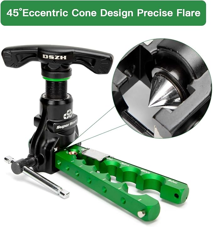 Kit de Herramienta de Abocardado HVAC para Tubos de Cobre 1/4" - 3/4" miniatura 2