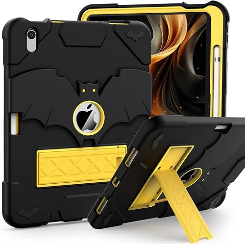 Miniatura 1 de YIMIKOL Funda para iPad de 10 generación para niños de 10.9 pulgadas 2022, delgada y resistente, a prueba de golpes, con soporte integrado para iPad