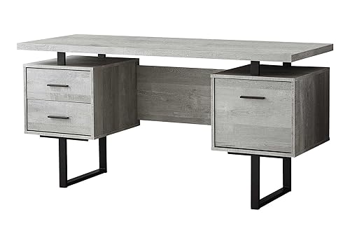 Monarch Specialties Computer Desk with Drawers - Contemporary Style -