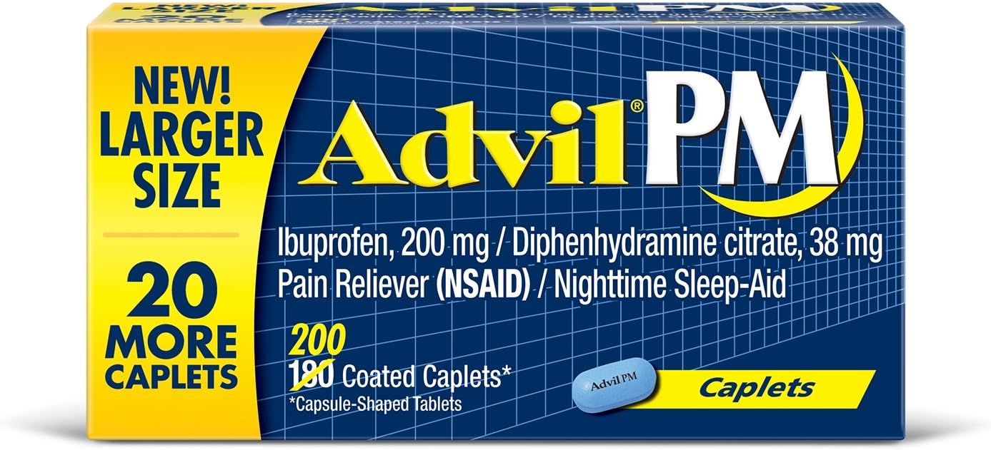 Advil PM Caplets (200 ct.)