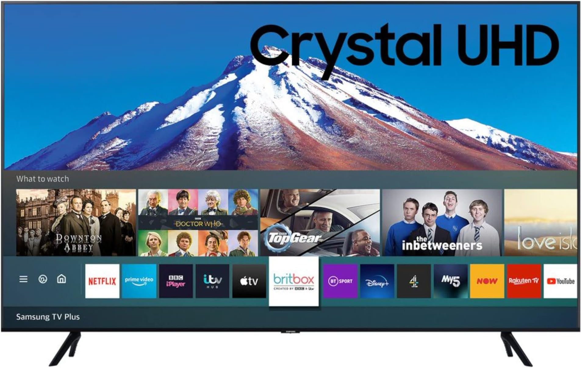Samsung 2020 43" TU7020 Crystal UHD 4K HDR Smart TV, works with Alexa