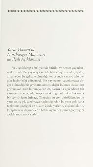 Northanger Manastırı: Hasan Ali Yücel Klasikler Dizisi
