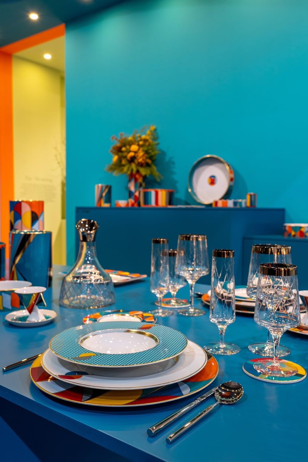 Amazon.com | Vista Alegre Futurismo 4 Piece Place Setting