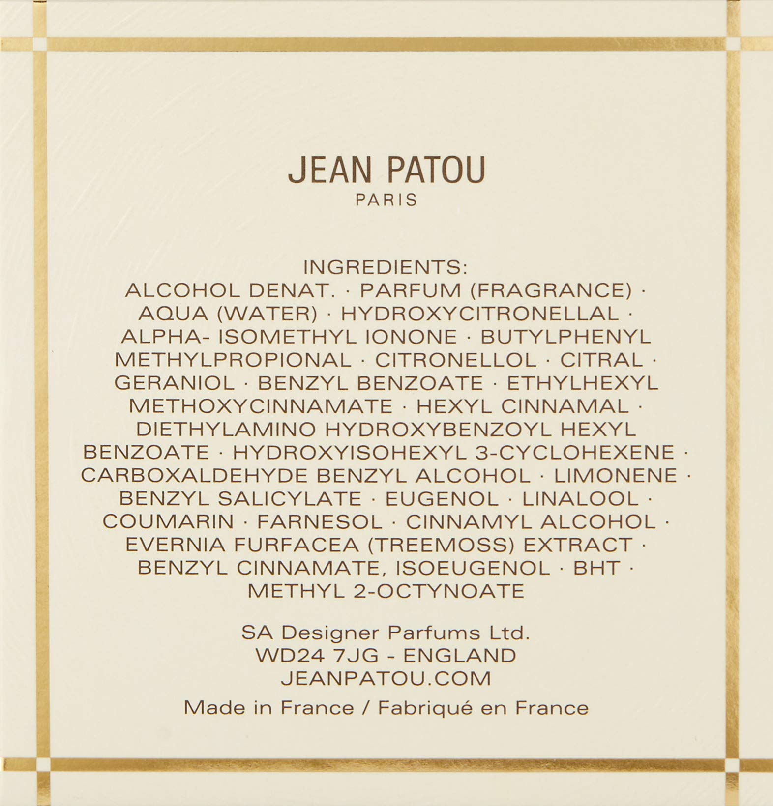 JEAN PATOU 1000 EDP Spray 30ml