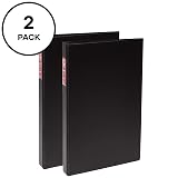 Avery® Legal-Size 3 Ring Binders, 1" Round Rings, 2 Black Binders – view 5