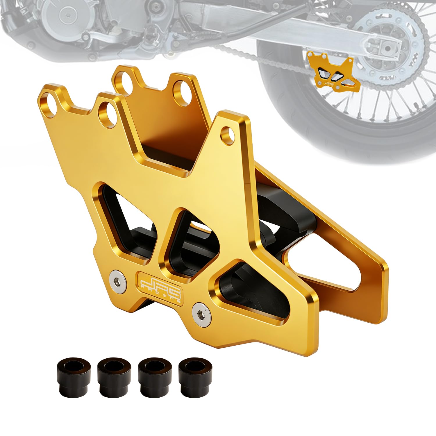Amazon.com: JFG RACING Dirt Bike Chain Guide,CNC Motorcycle Rear
