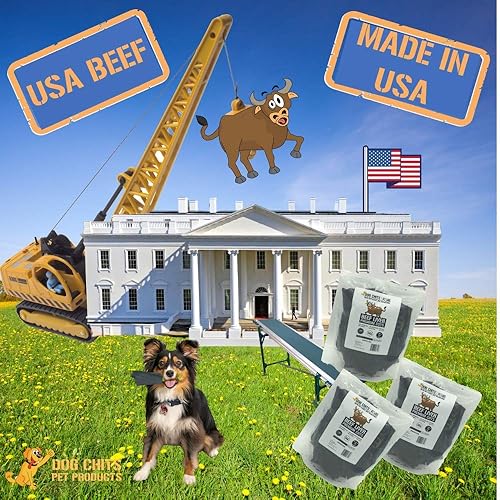 Miniatura 3 de Dog Chits Hígado de res - Cortes prémium Masticables para perros y cachorros Hecho en Estados Unidos, carne de res alimentada con pasto Golosinas