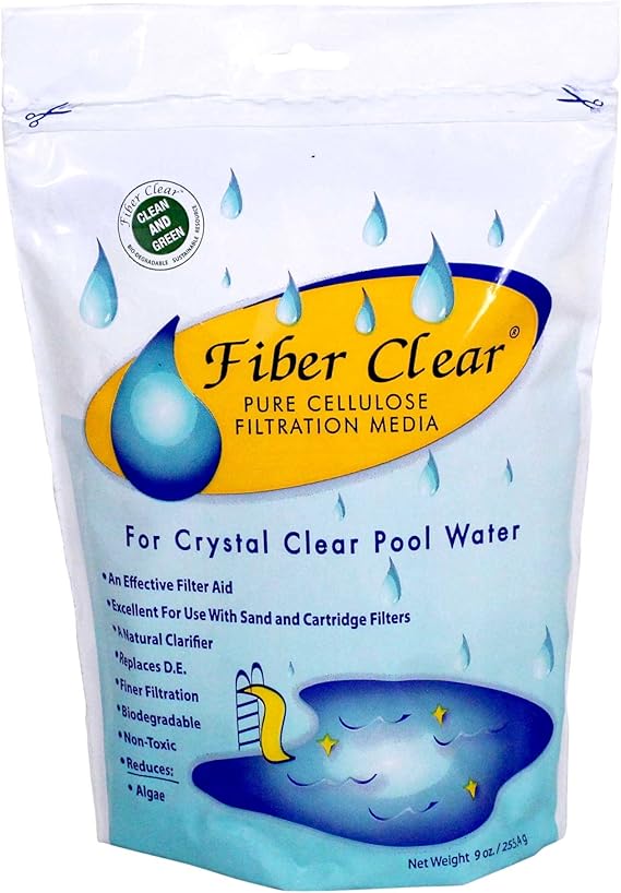 Fiber Clear 4009DC Cellulose Filter Media D.E. Alternative