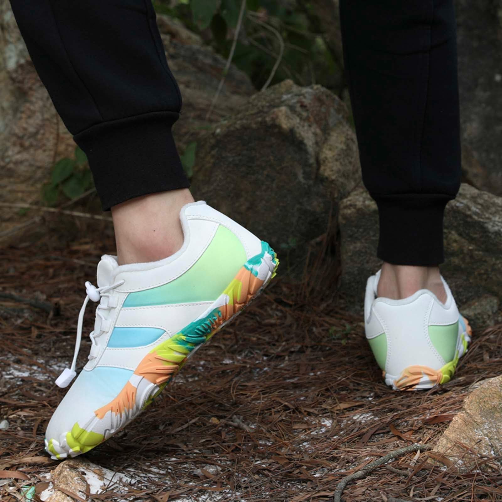 Zapatillas Mujer Deportivas,Zapatillas De Invierno Acogedoras con Forro De Punto Ideales para Correr Al Aire Libre Y para El DíA A DíA Calzado Ligero para Clima FríO