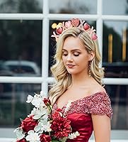 Vista 79 de HEIDKRUEGER Diademas para el día de San Valentín con diamantes de imitación con purpurina y corazón para el cabello, accesorios para el día de San