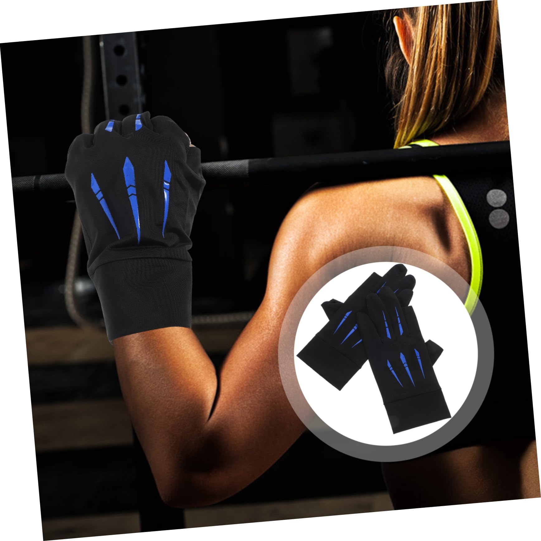 Kisangel 4 Pares De Guantes De Protección Solar Guantes De Entrenamiento para Hombres Guantes De Equitación Compactos Guantes De Bicicleta Resistentes Al Desgaste Guantes De Protección