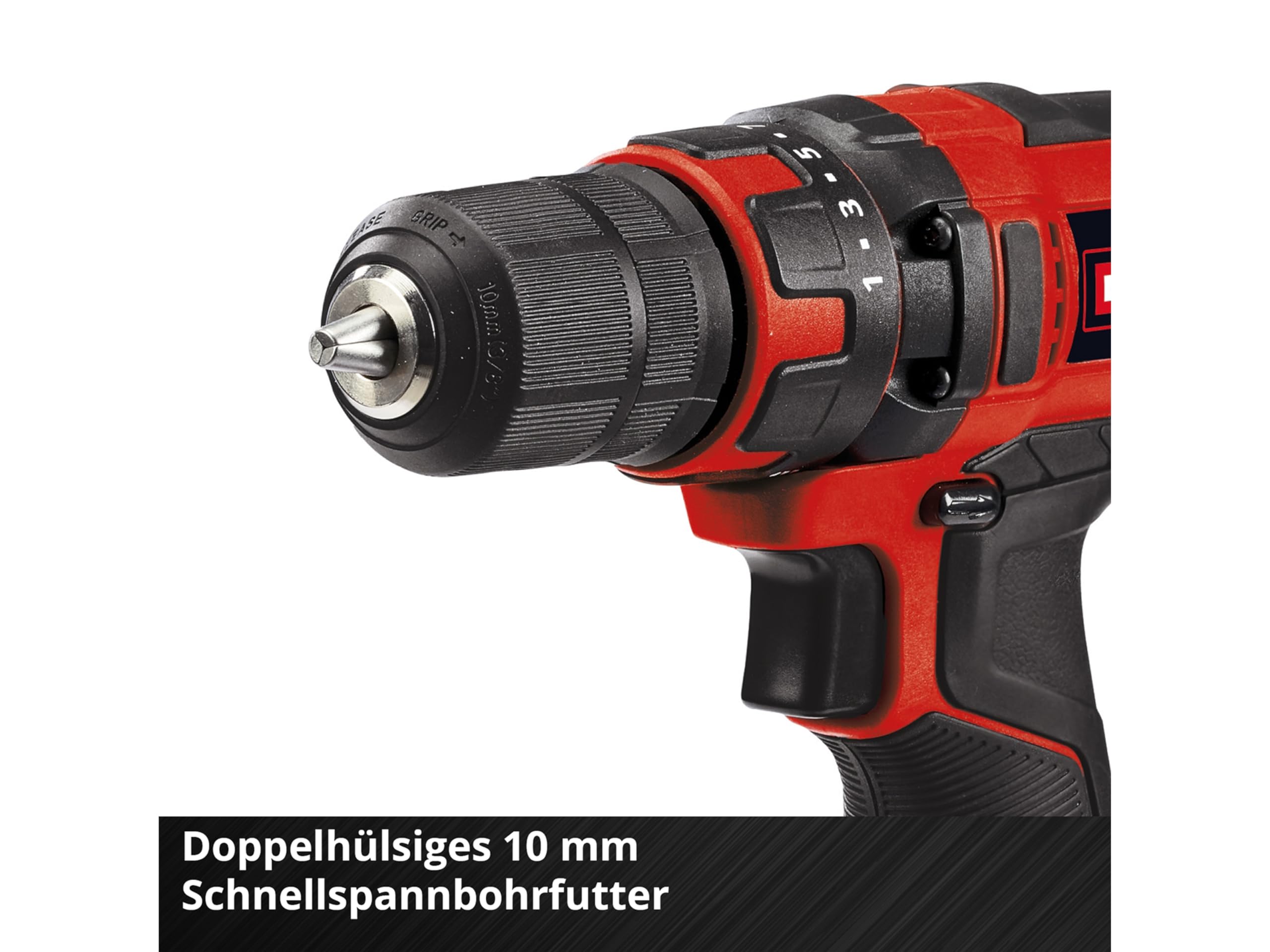 Einhell Wkrętarka akumulatorowa TC-CD 18/35 Li-Solo Power X-Change (Li-ion, 18 V, 550 obr./min-1, 35 Nm, uchwyt wiertarski 10 mm, w tym, bez akumulatora i ładowarki)