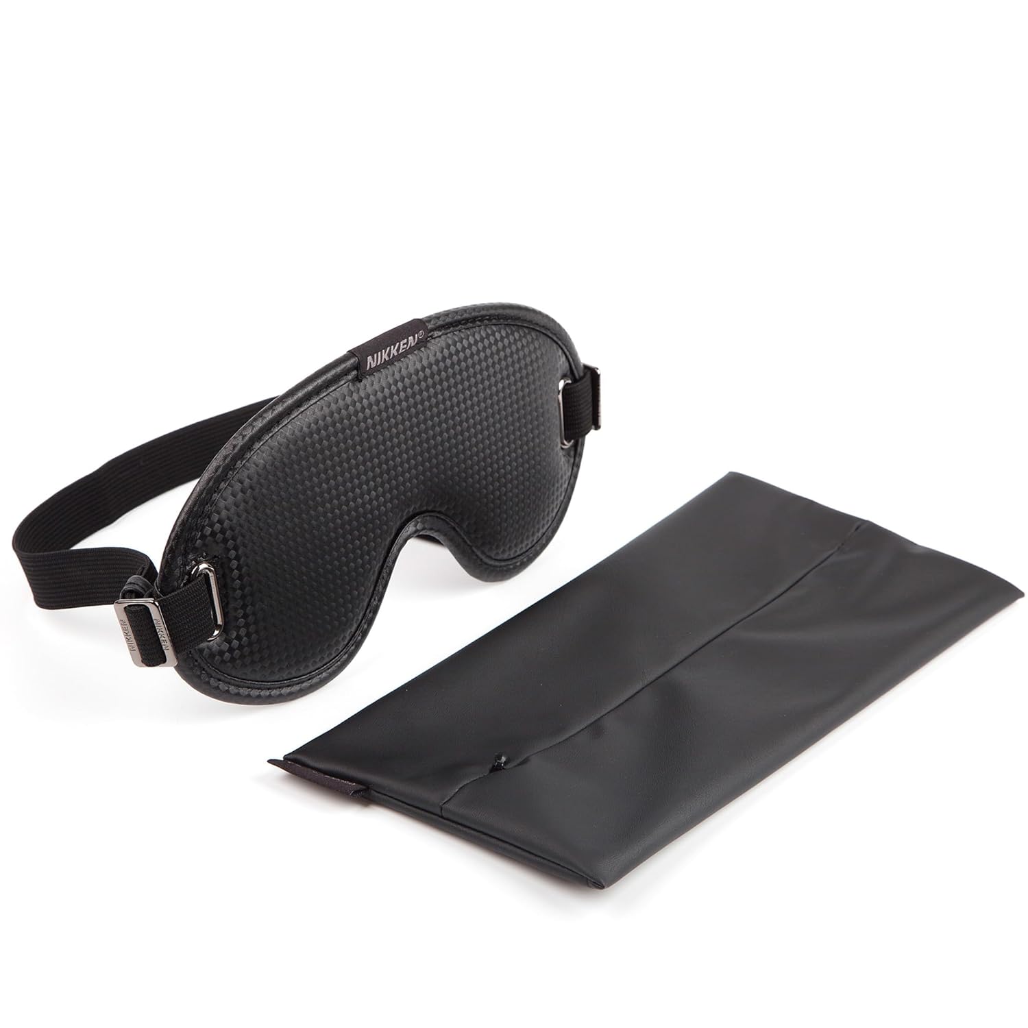 Nikken - Kenko PowerSleep Mask - Magnetic Eye Mask with DynaFlux Tech Tourmaline Fibers Blocks Light Eases Strain