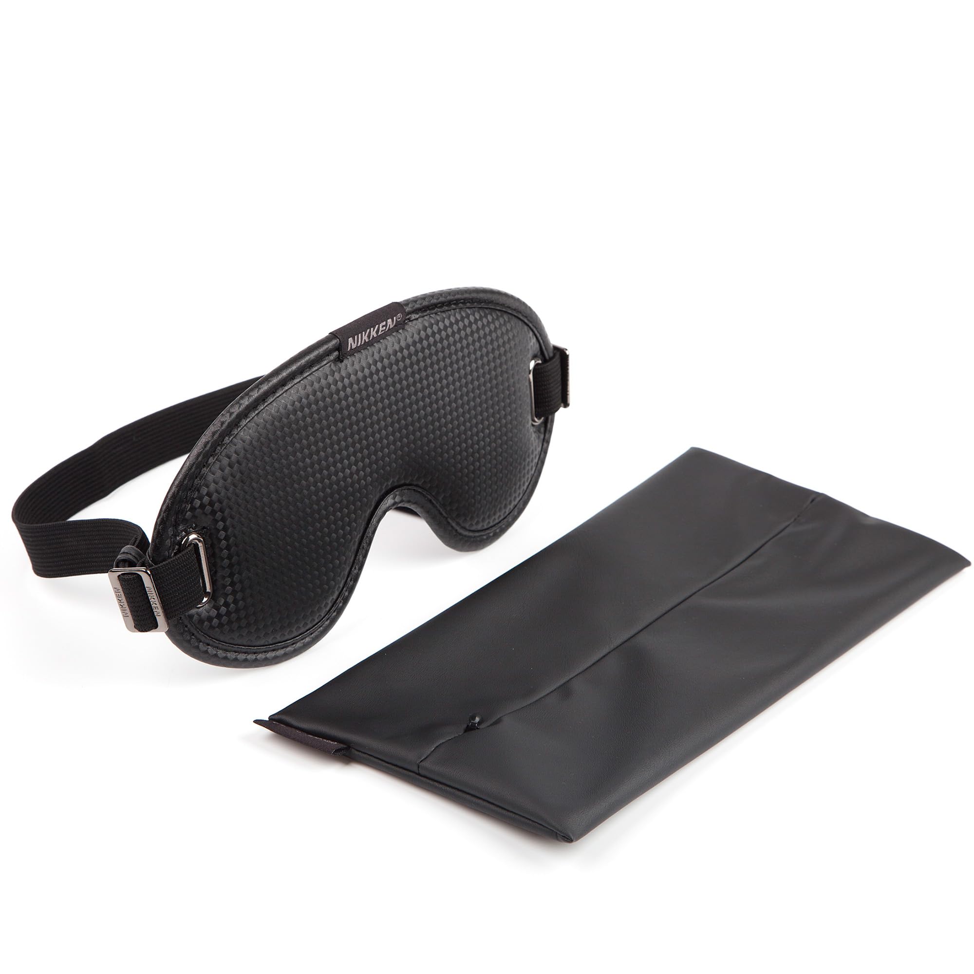 Nikken - Kenko PowerSleep Mask - Magnetic Eye Mask with DynaFlux Tech Tourmaline Fibers Blocks Light Eases Strain