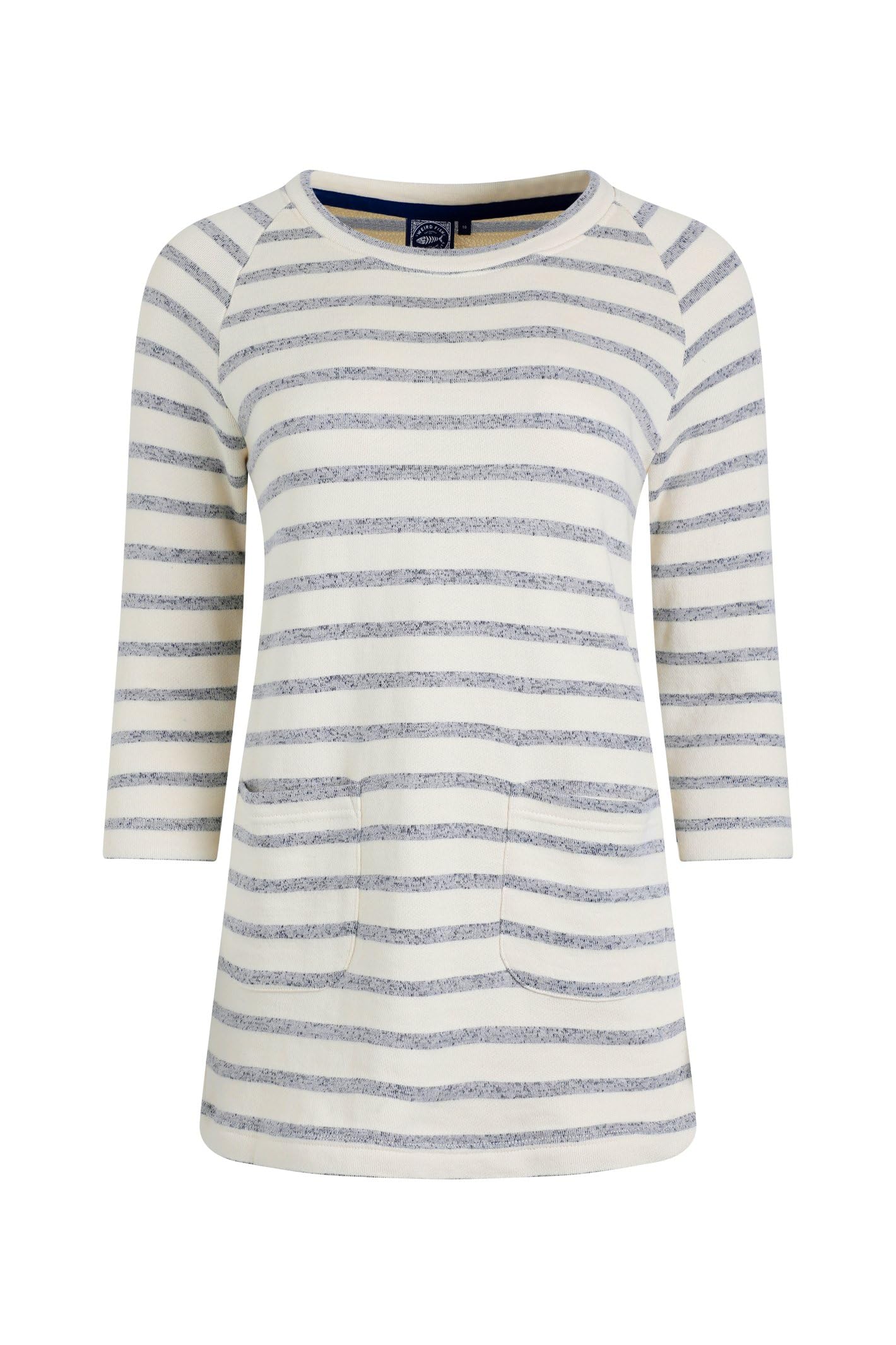 Weird Fish Women's Tunic Top - Navy - Size 20
