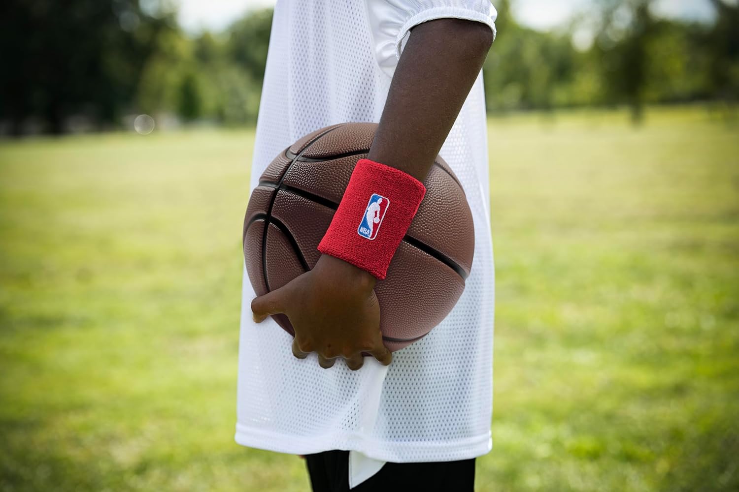 For Bare Feet NBA Classic LOGOMAN Headband & Wristband 3 Pack OSFM