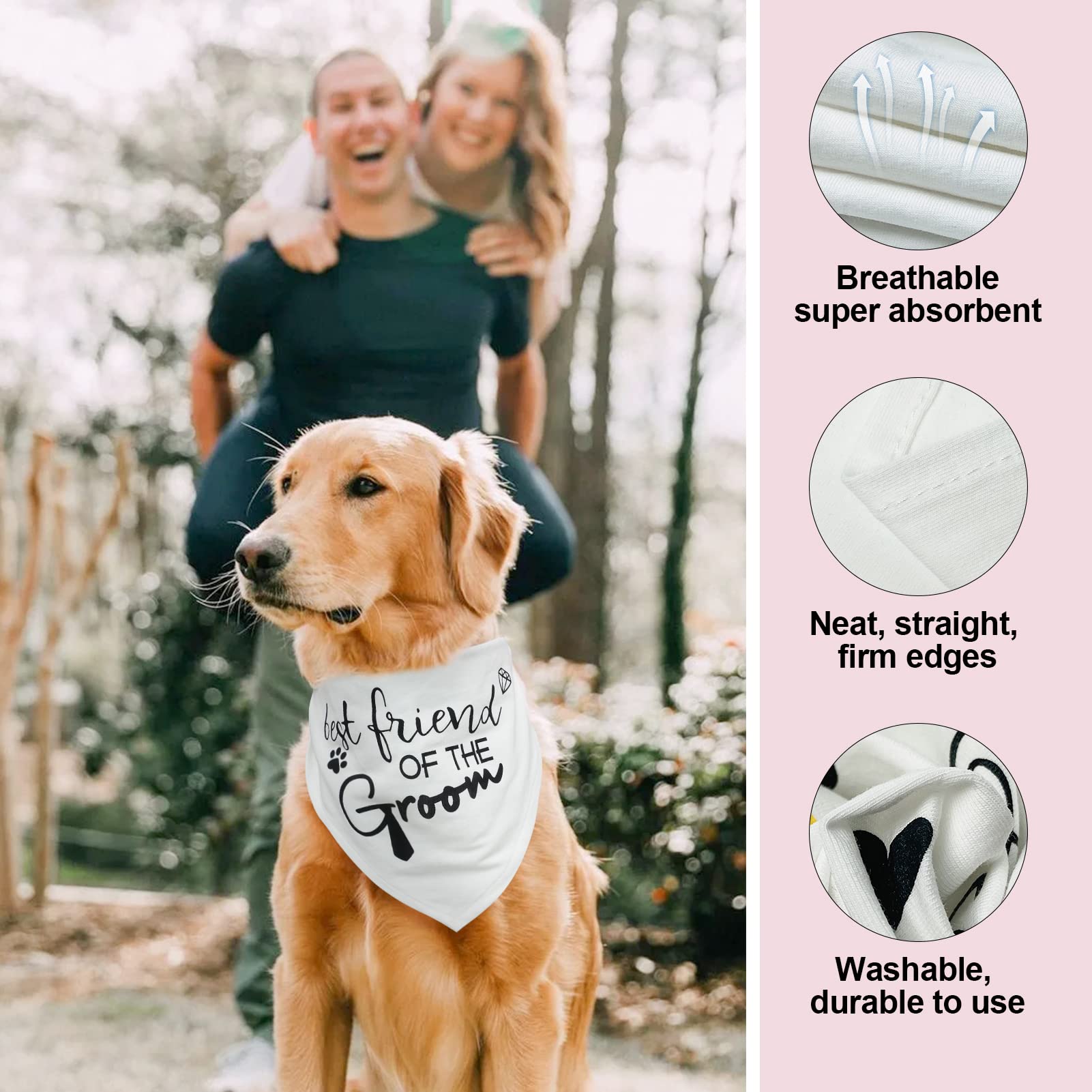 2 Pañuelo Para Perro, Bufanda Triangular Para Perro, Suave | Envío Gratis