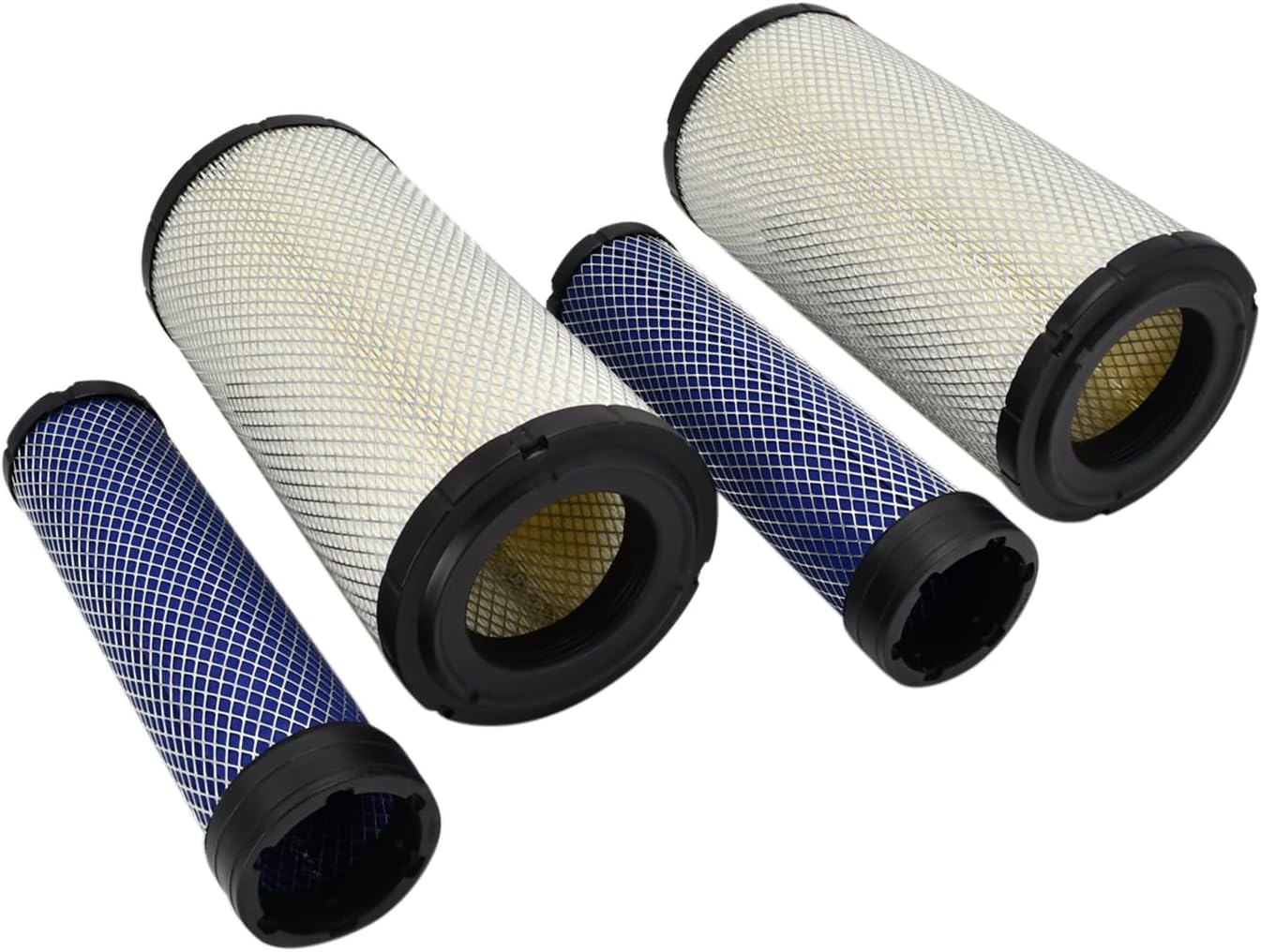 Air Filter kit P828889 P829333 for 110-6326 110-6331 131-8902, AT171854 AT171853, 59700-26112 59700-26116, 222421A1 222422A1, AF25557 AF25558, 46562 46569, RS3544 RS3545 Inner & Outer Air Filter Set