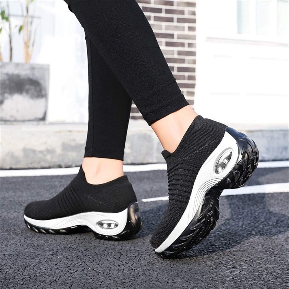 Casual Footwear, Women's Trainers, Running Shoes, Sports Shoes, Ladies Air Knit Mesh, Breathable Lightweight Gym / Fitness Shoes, White, Black, Blue, Grey, Pink, Sizes 35-44
