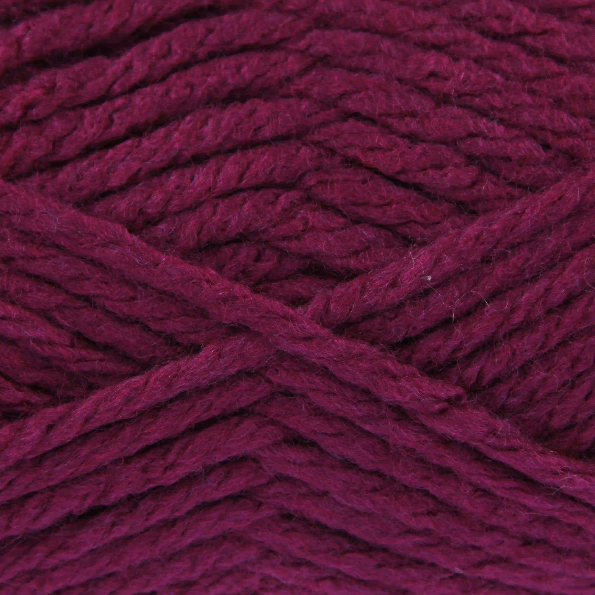 King Cole 64035 Big Value Super Chunky Cerise Yarn - 81M, 100g