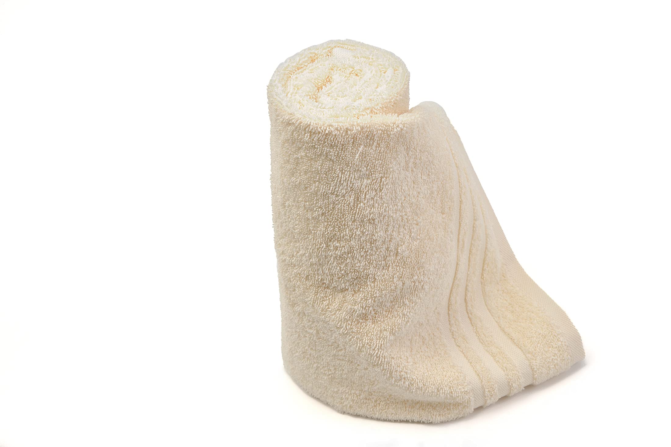 Heike Set di 5 asciugamani Pure Edition, 50 x 100 cm, 100% cotone (naturale)