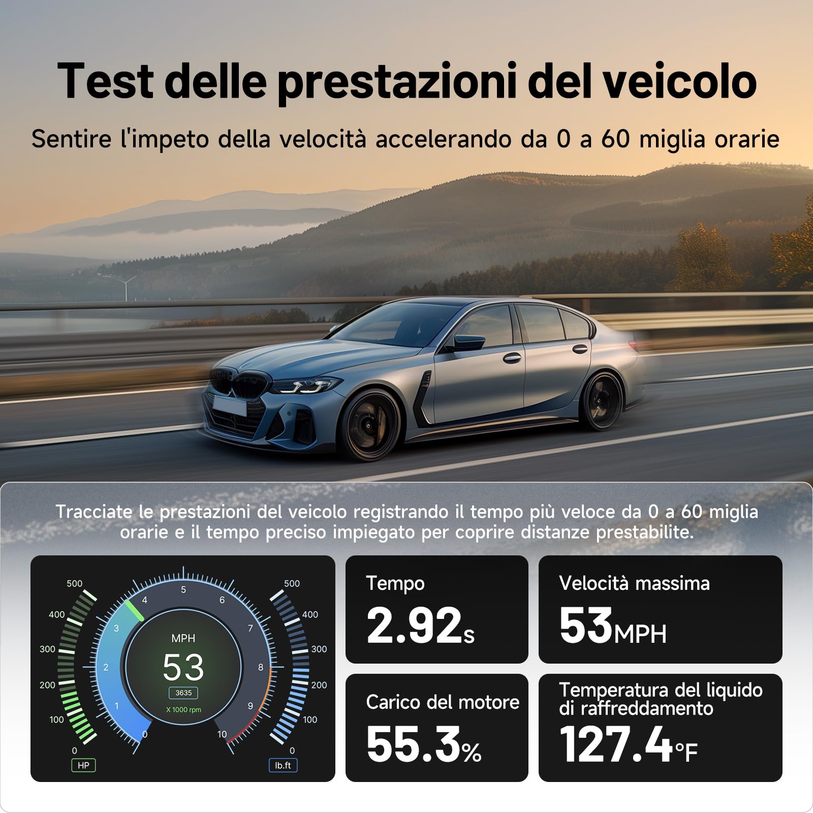 TOPDON CarPal-A OBD2 Auto Diagnostica, Bluetooth Diagnosi Auto Professionale in Italiano, 6 Servizi di Reset, AutoVIN, Ispezione Motore, Controllo Smog, Guida alle Riparazioni