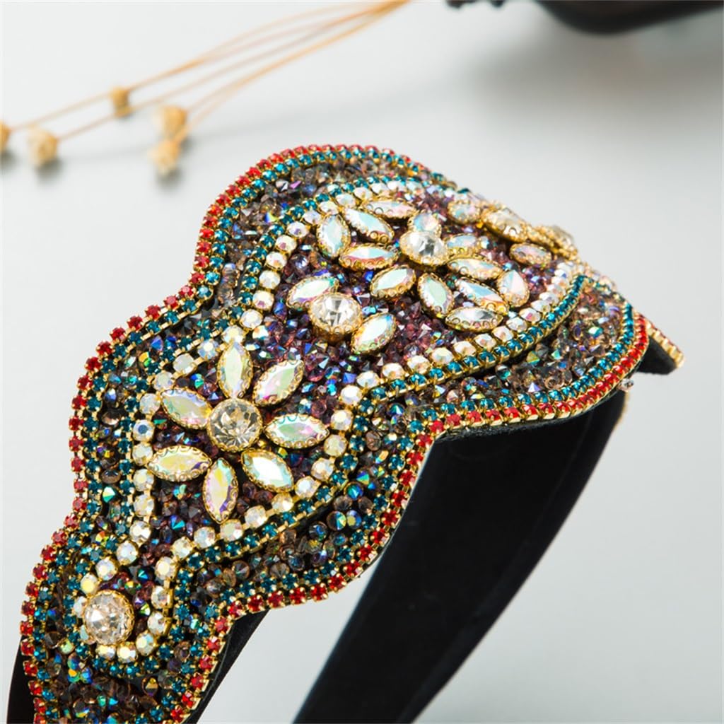 Hair Band Baroque Vintage Wide Edge Temperament Hair Accessories